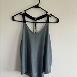 Nike Women's Grey Tank Top with Black Straps